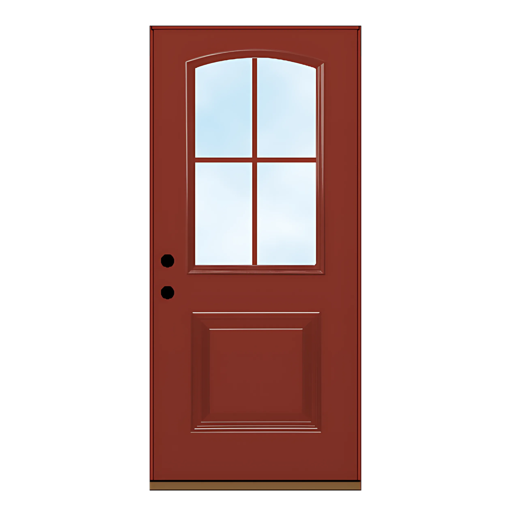 Arched Half Lite Single Panel