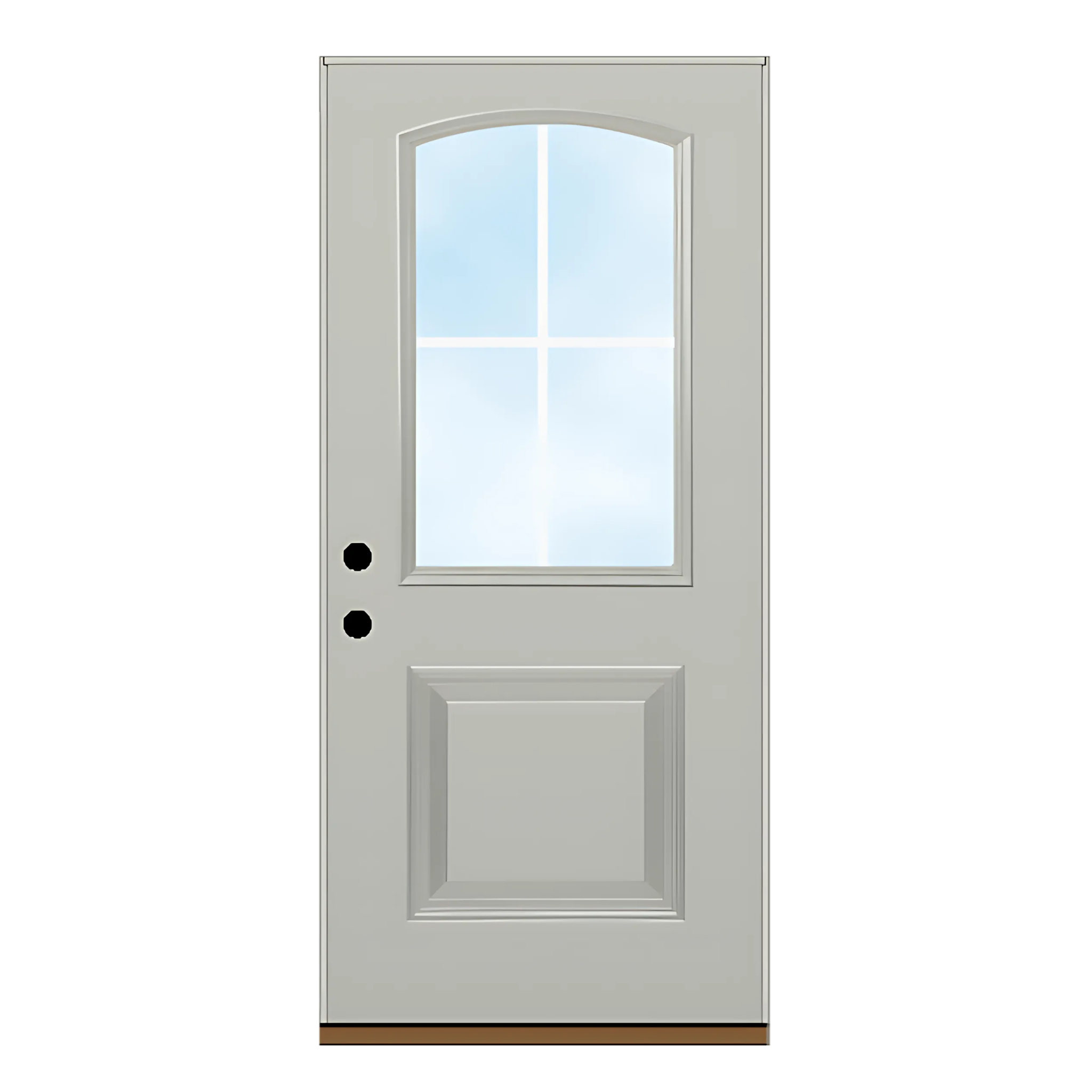 Arched Half Lite Single Panel