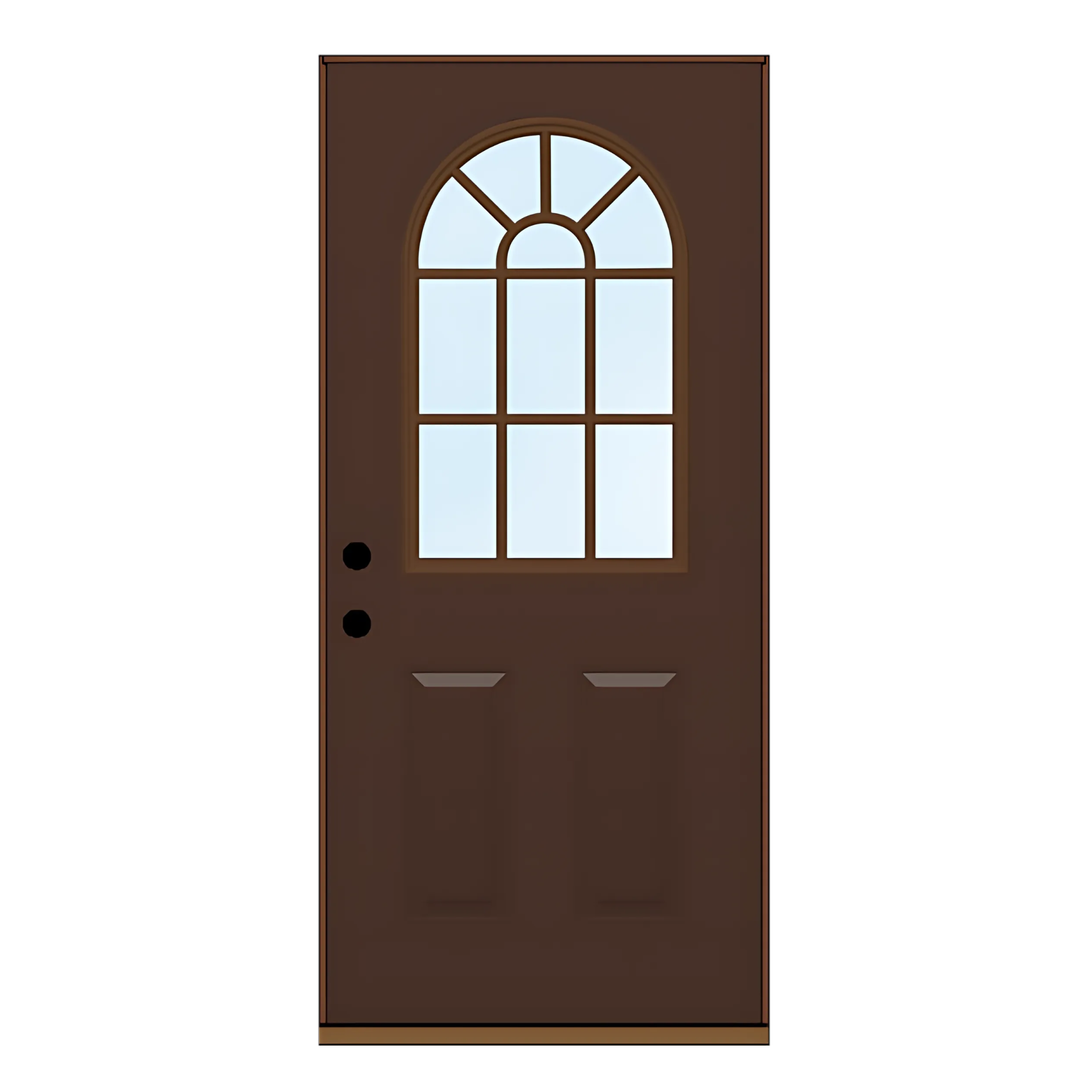 Arched Half Lite 2 Panel