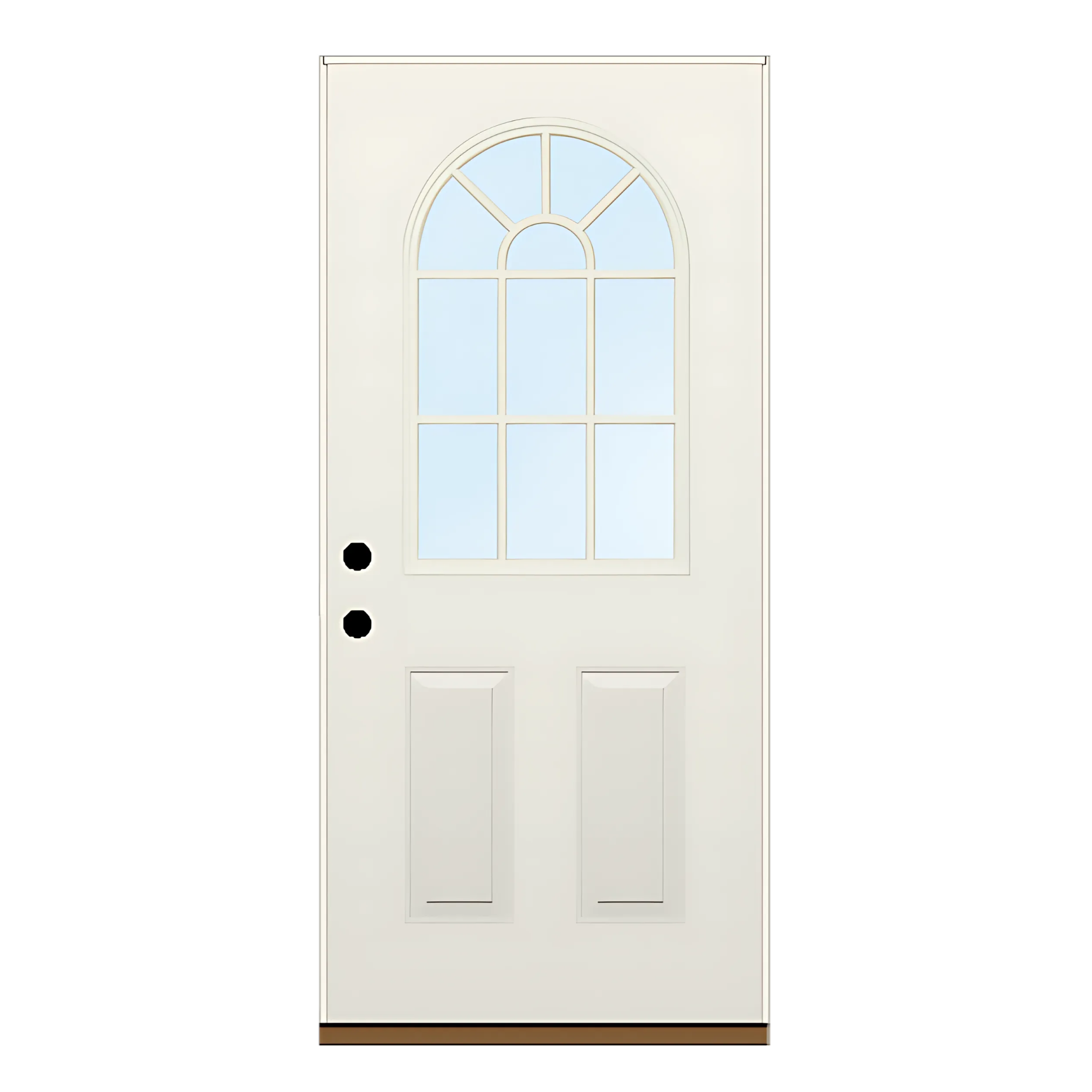Arched Half Lite 2 Panel