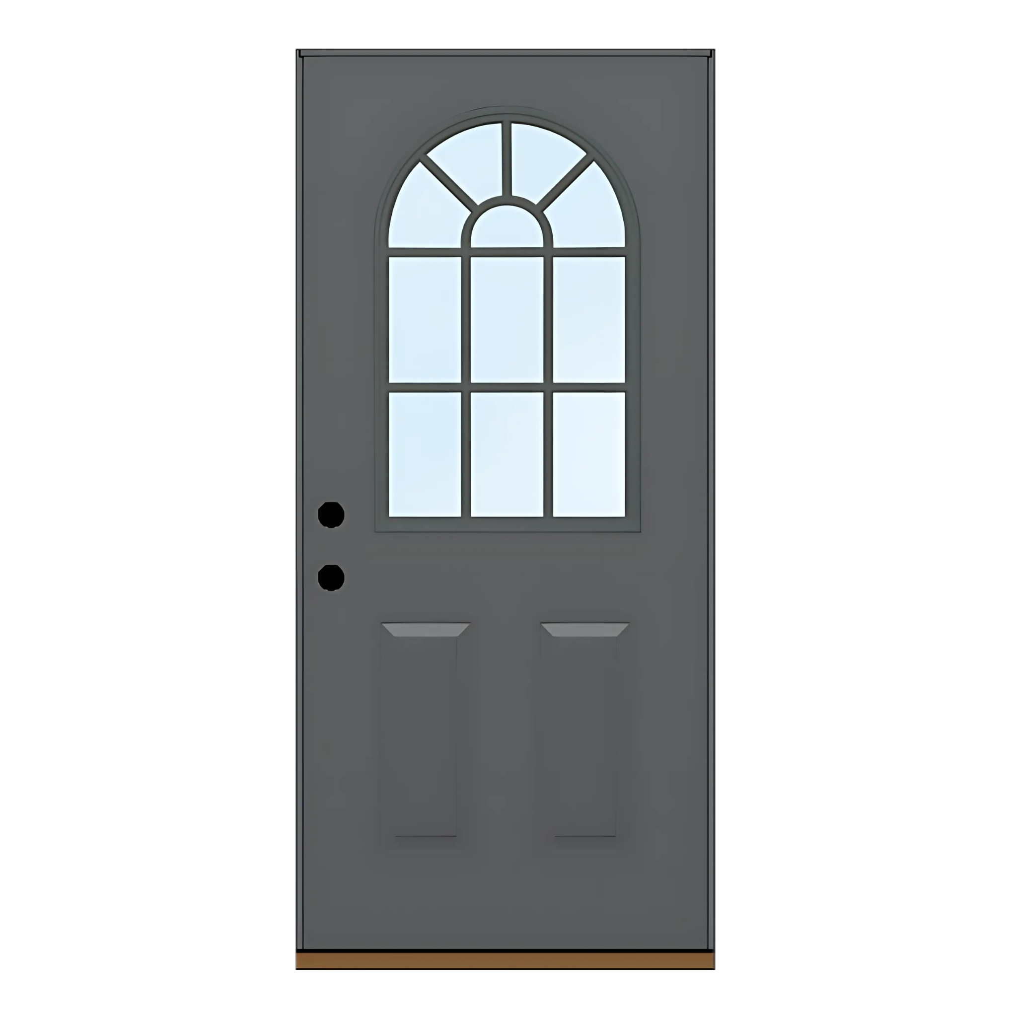 Arched Half Lite 2 Panel