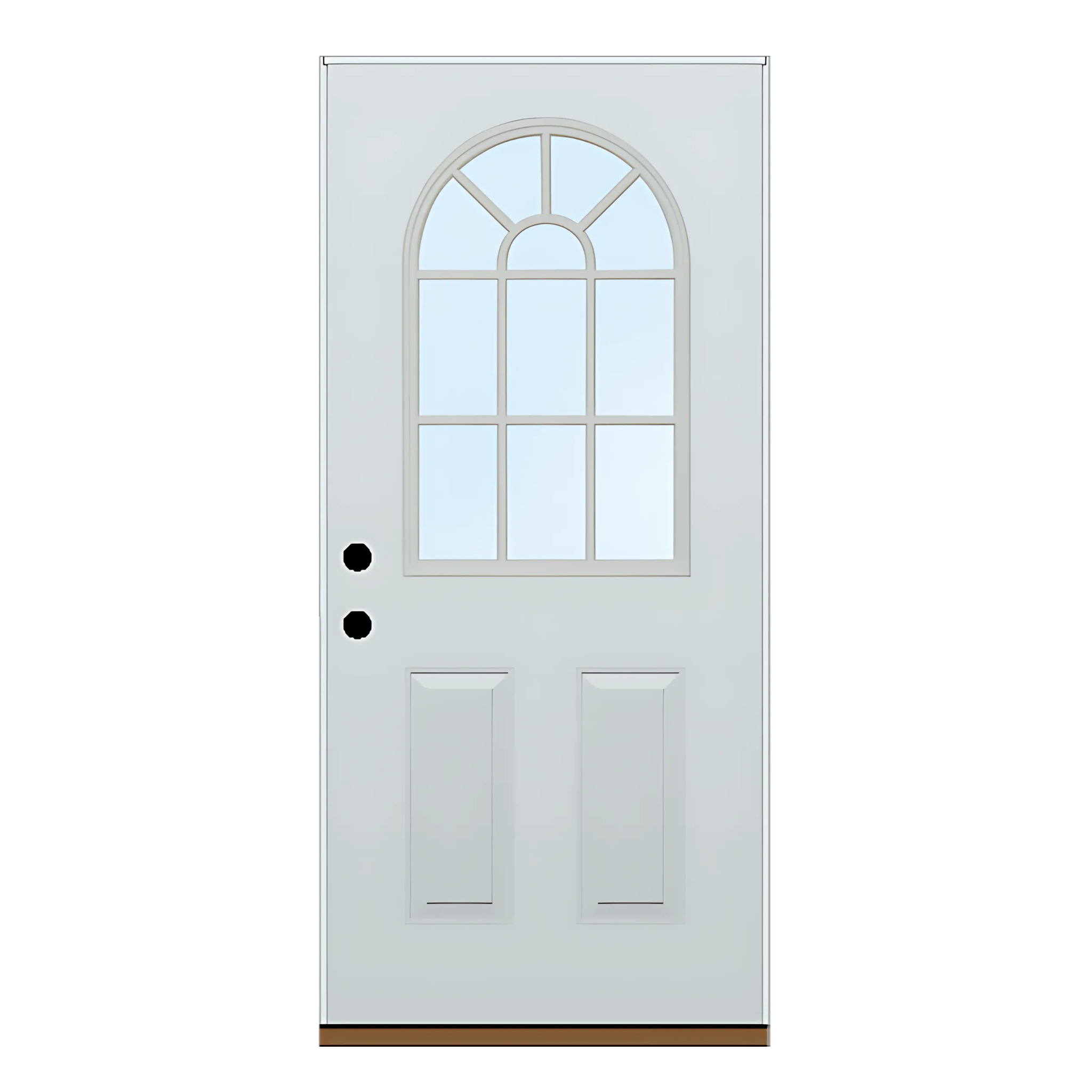 Arched Half Lite 2 Panel