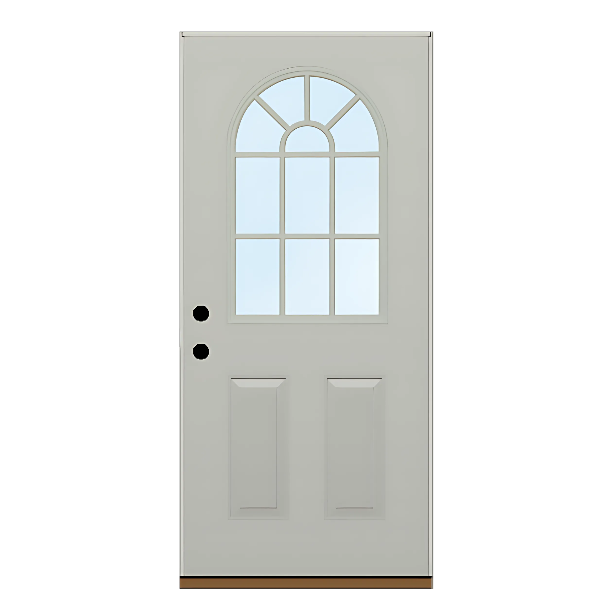 Arched Half Lite 2 Panel